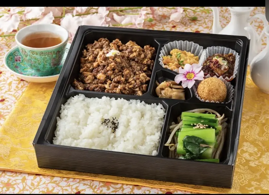 熊猫軒の中華弁当