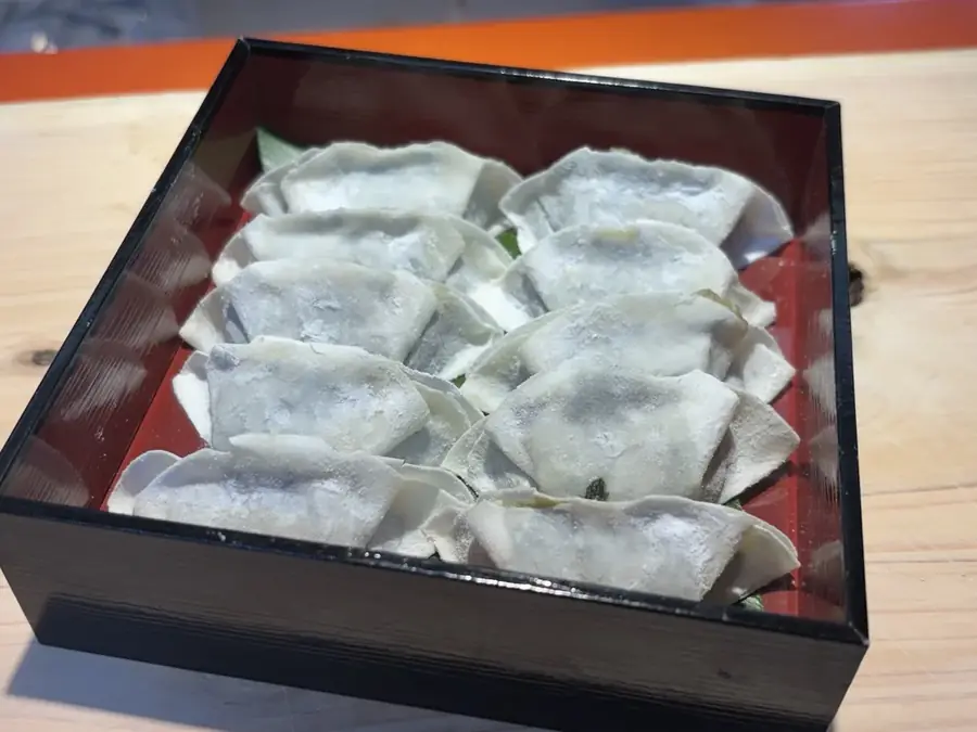うなぎを使った餃子